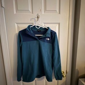 The North Face Blue and Dark Blue Fleece